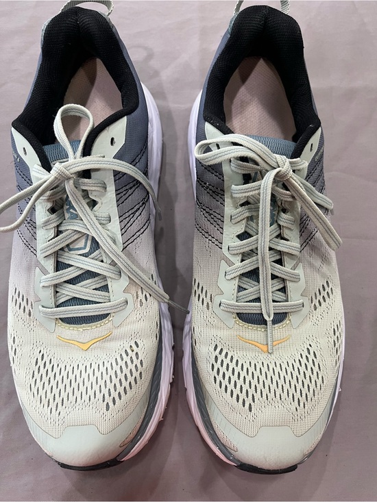 Hoka One One Shoes - Hoka One One Black with Blue Logo Running Shoe Interior